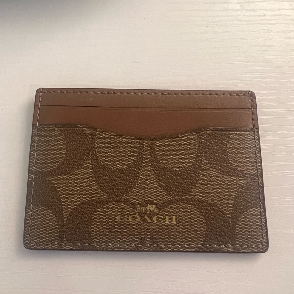 Coach Card Holder, never used